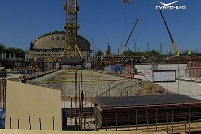 Общественники оценили ход строительства Дворца спорта на Молодогвардейской