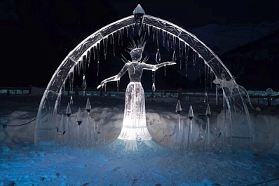 Работа мастеров из ПФО заняла первое место на фестивале ледовых скульптур 