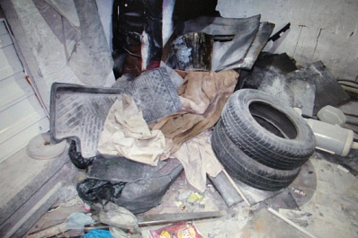 В Самарской области из гаража украли разобранную "Ниву"