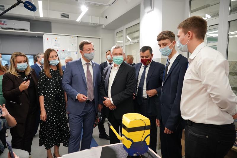 Воспитанники новокуйбышевского Центра технического творчества представили разработки губернатору Дмитрию Азарову