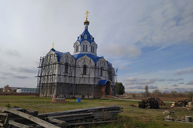 В селе Абашеве Хворостянского района восстанавливается старинная церковь
