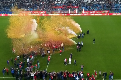 В Самаре задержали более 50 болельщиков "Локомотива"