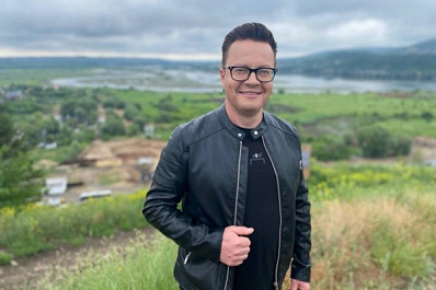 Сергей Войтенко исполнил гимн фестиваля "Душа баяна" в эфире федерального информагентства