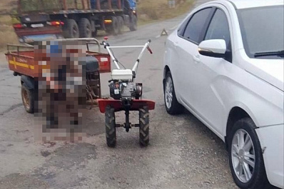 В Похвистневском районе 25 сентября человек пострадал при столкновении мотоблока и легковушки