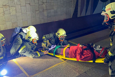 В самарском метро 28 августа потушили условный пожар и спасли людей