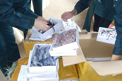 Самарские таможенники задержали крупную партию поддельных часов