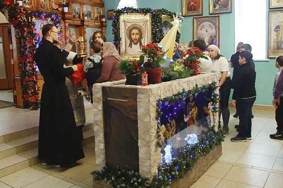 Как встретили Рождество в Усть-Кинельском. Путь паломника