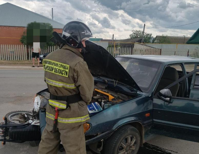 В Самарской области в ДТП с мопедом пострадал 14-летний подросток