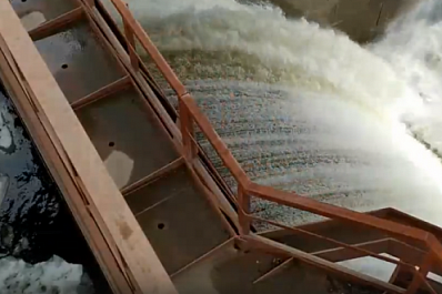 На Жигулёвской ГЭС водосливная плотина готова к приёму большой воды