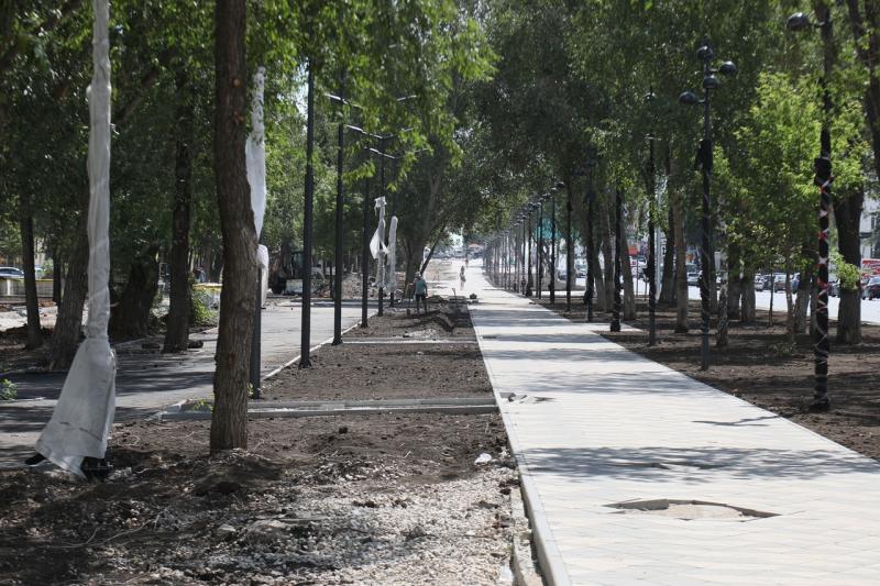 В Самаре в сквере на Авроре появятся гирлянды в виде звездного неба