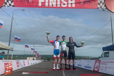 В первой гонке чемпионата России велосипедисты Самарской области заехали в шестерку