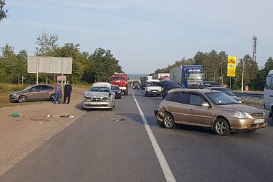 BMW насмерть сбила водителя KIA, остановившегося на обочине под Тольятти