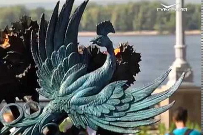Первый в России памятник песне установили на набережной в Самаре