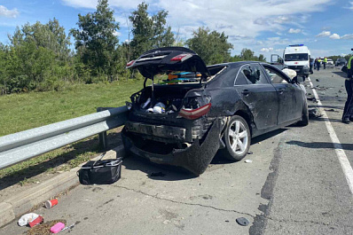 На трассе в Сергиевском районе два человека разбились насмерть в ДТП