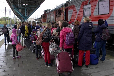 Дети из ЛНР возвращаются домой после каникул в Самарской области