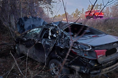 В Самарской области в ДТП пострадали женщина с 4-летним ребенком