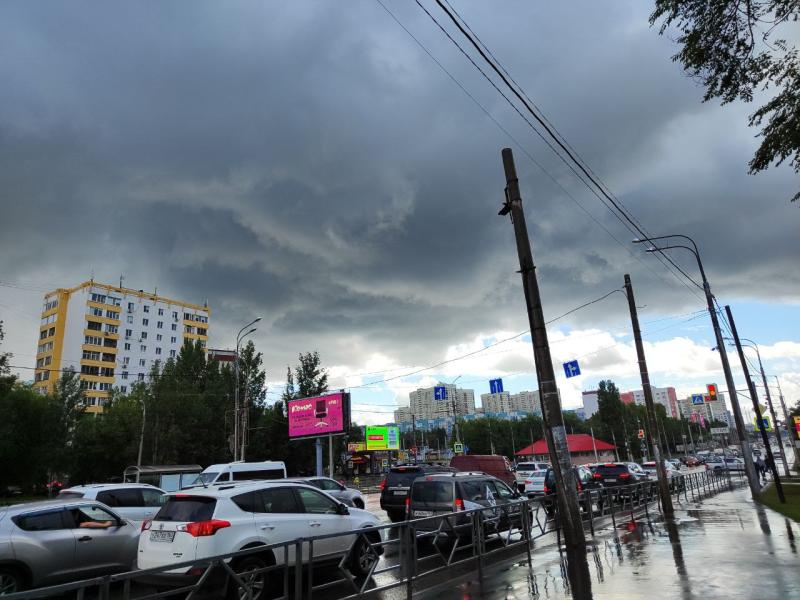 В Самарской области 15 августа вновь ожидается сильный дождь
