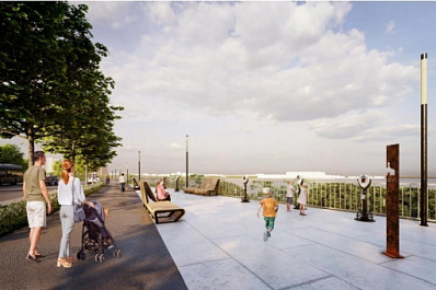 Сызрань представит на всероссийский конкурс проект благоустройства двух набережных