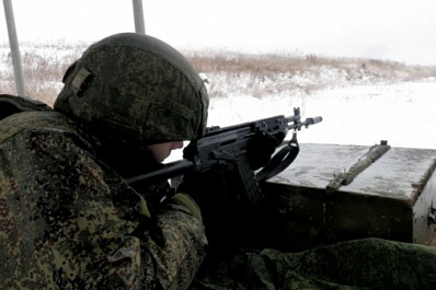 В Самарской области прошли первые боевые стрельбы новобранцев спортивной роты ЦСКА