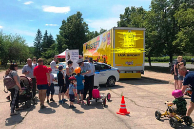 В Тольятти состоялась гонка для малышей