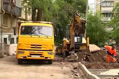 Один из самых больших дворов Самары благоустроят к 1 сентября