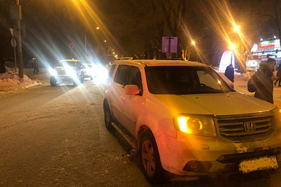 17-летнюю девушку сбили на зебре вечером в Самаре