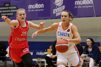 ЖБК "Самара" взял реванш у питерского "Спартака" 