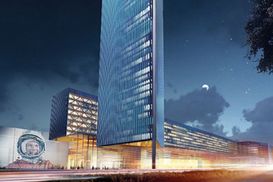 В Москве закладывают фундамент 47-этажной башни Национального космического центра