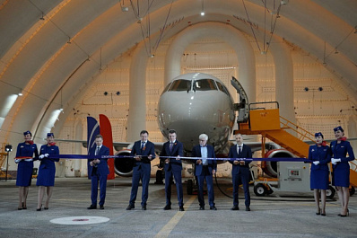 В Самаре в аэропорту Курумоч запустили линейную станцию технического обслуживания самолетов SSJ-100