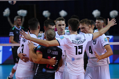 "Нова" заняла первое место в подгруппе Кубка России по волейболу