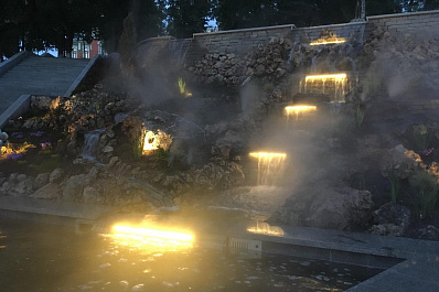 Тротуарная плитка в Струковском саду Самары начала уходить под землю