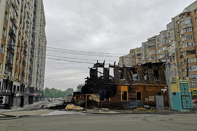 Пожар на Арцыбушевской в Самаре. Показываем, что осталось от сгоревших домов