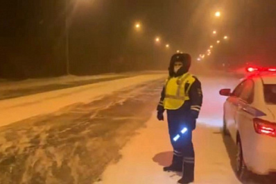 Видимость на дорогах - 5 метров: в Самарской области разбушевалась метель