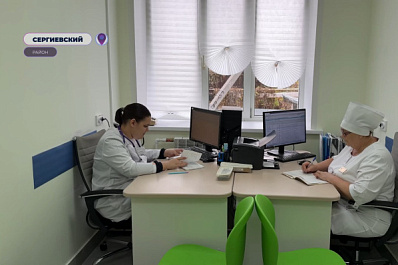 В поселке Суходол капитально отремонтировали поликлинику