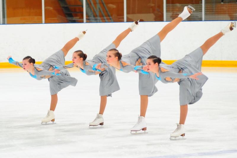 В Сызрани прошел финал Кубка России по синхронному катанию на коньках