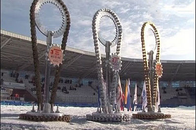 Финал командного Кубка России по мотогонкам на льду среди юниоров завершился в Тольятти