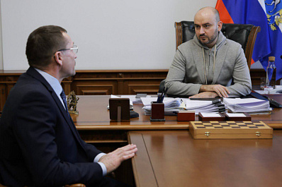 Губернатор Вячеслав Федорищев провел рабочую встречу с управляющим директором СКС