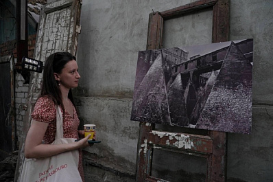 Горожан приглашают посмотреть на виды Петербурга в самарском дворике