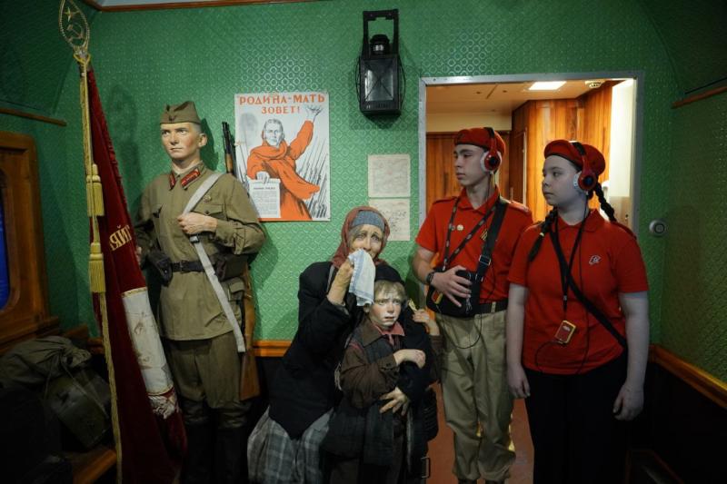 "Поезд Победы" сделал остановку в Самаре