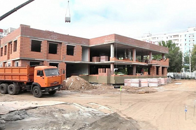 В Самаре на улице Ташкентской возводят детский сад на 132 места