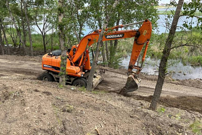 В Сызрани возводят Монастырскую набережную