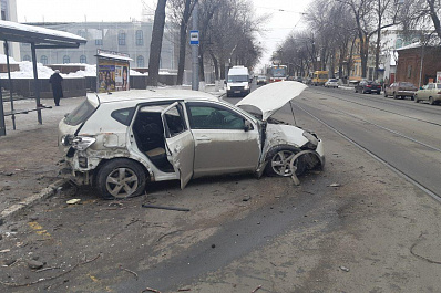 Три ребенка пострадали в аварии с фурой в центре Самары
