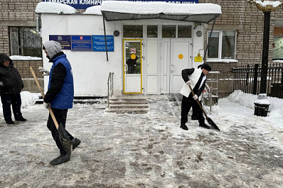 Борьба со снегом и коронавирусом: в Самарской области работа волонтерского центра не прекращается
