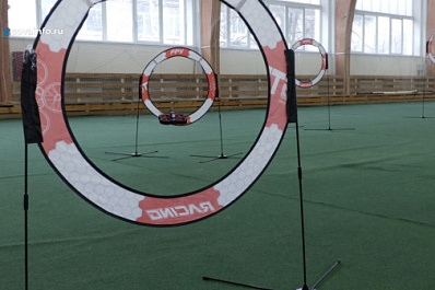 В Самаре прошли гонки дронов