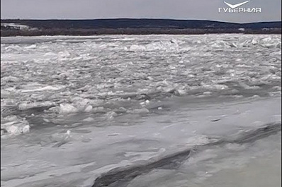 МЧС предупреждает об опасности выхода на лед Волги