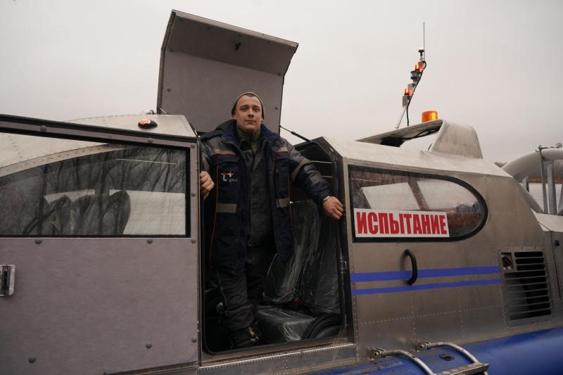 Со скоростью ветра: новое судно-амфибия может скользить по земле, воде и льду