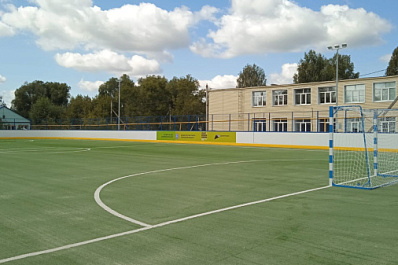 Жители Клявлинского района смогут заниматься на новой спортивной площадке 