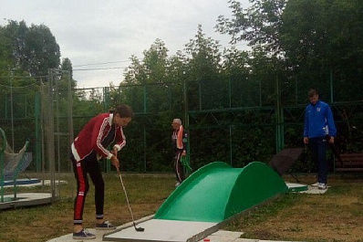 В Самаре установлен рекорд по мини-гольфу