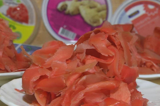 Маринованный имбирь. Сохраняйте чек