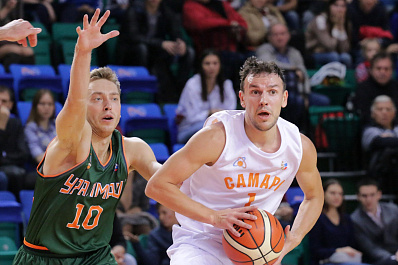 Баскетбольная Самара переиграла Уралмаш из Екатеринбурга в матче чемпионата Суперлиги